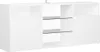 vidaXL TV-Schrank mit LED-Leuchten Weiß 120x30x50 cm Produktbild-Vorschau 11