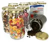 12er Set Einmachglas 1062ml Deckel Gold Rund- Einkochgläser Produktbild-Vorschau 1