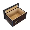 QLS Izolowany drewniany domek dla kota 73×52×38 cm Kurtyna Podgląd zdjęcia produktu 4