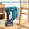 F30 Stiftnagler, 18V Nagelpistole Set, kompatibel mit Produktbild-Vorschau 4