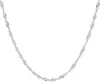 trendor 15705 Feine Singapur-Kette 925 Silber Kette Damen 1,8 mm Halskette 2 Produktbild-Vorschau