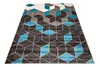 Teppich Wohnzimmer Schlafzimmer Kurzflor Modern Design Produktbild-Vorschau 7