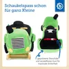 Bieco Plüsch Schaukeltier Traktor 60 cm | Kinder Produktbild-Vorschau 2