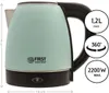 TZS First Austria Edelstahl Wasserkocher, grün-schwarz, Produktbild-Vorschau 2