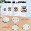 SucceBuy 500 Sets 1,25 Zoll Pinback-Buttonteile, 32 mm DIY Produktbild-Vorschau 5