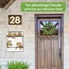 banjado Design Briefkasten Stahl schwarz mit Zeitungsfach Produktbild-Vorschau 4