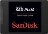 A product shot of a SanDisk SSD Plus solid state drive. Náhľad obrázku produktu
