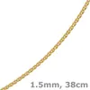 1-5mm-Zopfkette-aus-750-Gelbgold-38cm Produktbild-Vorschau
