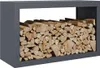 vidaXL Stojan na palivové dřevo antracit 100x40x60 cm Náhled obrázku produktu 3