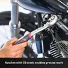 Einhell E-Case Werkzeugkoffer KFZ 121-teilig schwarz/rot Produktbild-Vorschau 8