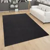 Tapis salon à poils courts chambre à coucher moderne uni Voir les images du produit 1