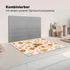 KitchenYeah© Herdabdeckplatte Kürbis - Kürbis - Blumen - Produktbild-Vorschau 3