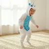 Schlafanzug Onesie Kigurumi Verkleidung Kostüm Weiß Einhorn Produktbild-Vorschau 8