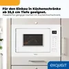 Exquisit Einbau-Mikrowelle EMW525-G-021 weiß | 25 l Garraum Produktbild-Vorschau 3