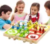 Gioco cinese in legno Ludo Viga Toys Anteprima dell’immagine prodotto 1