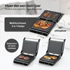 Olvy Contactgrill XXL 2000W – Sandwichmaker voor 4 Productafbeelding-voorbeeld 6
