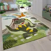 Kinderzimmer Kinderteppich für Jungen mit Tier u. Dschungel Produktbild-Vorschau 1