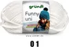 Gründl filato ciniglia Funny uni, 100g/120m, lana baby, Anteprima dell’immagine prodotto 1