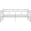 Divano letto allungabile in metallo grigio 90x200 cm Anteprima dell’immagine prodotto 7