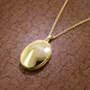 trendor 75826 Damen-Halskette mit Medaillon Gold auf Silber 925 2 Produktbild-Vorschau