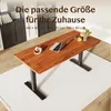Plateau de bureau en bois massif FLEXISPOT, fabriqué en Voir les images du produit 9