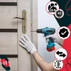 KOTARBAU® Türgriff Türschloss 90 mm WC Türbeschlag ZnAl Produktbild-Vorschau 8
