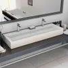 The Living Store Waschbecken 120 x 46 x 11 cm Produktbild-Vorschau 1