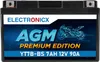 Electronicx YT7B-BS AGM Motorradbatterie 12V 7Ah 90A/EN - Produktbild-Vorschau 1
