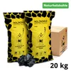 Neandertaler Feuer Holzkohle Grillkohle 20kg Charcoal BBQ Produktbild-Vorschau 1