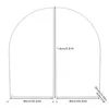 Hochzeitsbogen Rosenbogen DIY dekorative Garten Hintergrund Produktbild-Vorschau 5