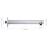 vidaXL Duscharm Quadratisch Edelstahl 201 Silbern 30 cm Produktbild-Vorschau 5