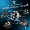 Compressore STAHLWERK con serbatoio da 120 L (ST-1010 Pro) Anteprima dell’immagine prodotto 9