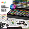 Set Joya Creative di twinmarker da 168 pezzi - Marker ad Anteprima dell’immagine prodotto 5