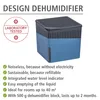 A blue and gray dehumidifier with text describing its features. Anteprima dell’immagine prodotto