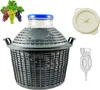 10L Weinballon mit weitem Hals Glasballon Weithalsballon Produktbild-Vorschau 1