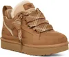 A single Ugg Lowmel Chestnut sneaker is shown against a white background. Produktbild-Vorschau