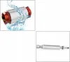 A collage of two images showing parts of a submersible pump. Podgląd zdjęcia produktu