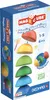 The image shows the retail packaging of a Geomag Magicube Magic Stacking toy set. Produktbild-Vorschau