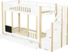 Kinder-Etagenbett mit Treppenschrank und Stauraum, Drei Produktbild-Vorschau 9