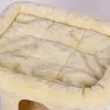 Relaxdays Kratzbaum, mit Höhle, 2 Sisalstämme & Produktbild-Vorschau 9