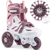 Kinder-Rollschuh-Set Cariboo Ballerina + lila Schützer - S Produktbild-Vorschau 8