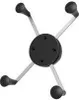 A black and silver X-Grip phone mount is shown against a white background. Anteprima dell’immagine prodotto
