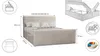 Kaiser Möbel Boxspringbett mit bettkasten und topper Produktbild-Vorschau 3