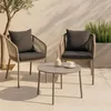2er-Set Gartenstuhl MCW-N41, Outdoor Armlehne, wetterfest Produktbild-Vorschau 10