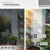Jardinière verticale FLORA en bois laqué avec toile de Voir les images du produit 7