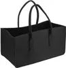 Unyqoos® 2er-Set Filztaschen, Schwarz – vielseitige Taschen Produktbild-Vorschau 2