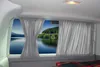 Maß Gardinen Set blickdicht für VW T4 Multivan Caravelle ab Produktbild-Vorschau 1