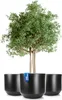 BigDean 3X Blumentopf Style ø 58 cm anthrazit mit Produktbild-Vorschau 1