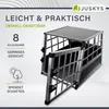 Juskys Alu Hunde-Transportbox M - 69×54×50 cm – Auto Produktbild-Vorschau 5