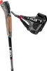 A single Leki Nordic walking pole with its strap, isolated on a white background. Produktbild-Vorschau